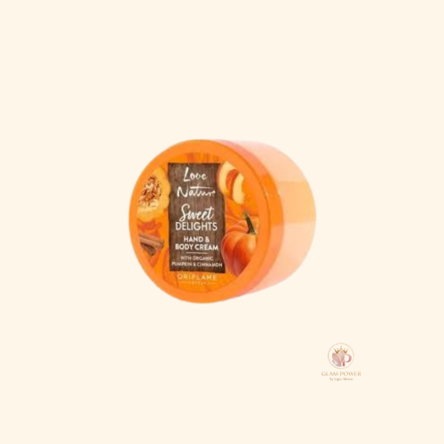 Crema hidratante corporal y manos Sweet Delights, con extractos naturales